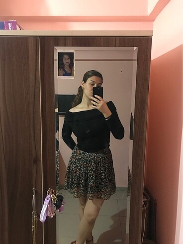 Çiçekli Etek