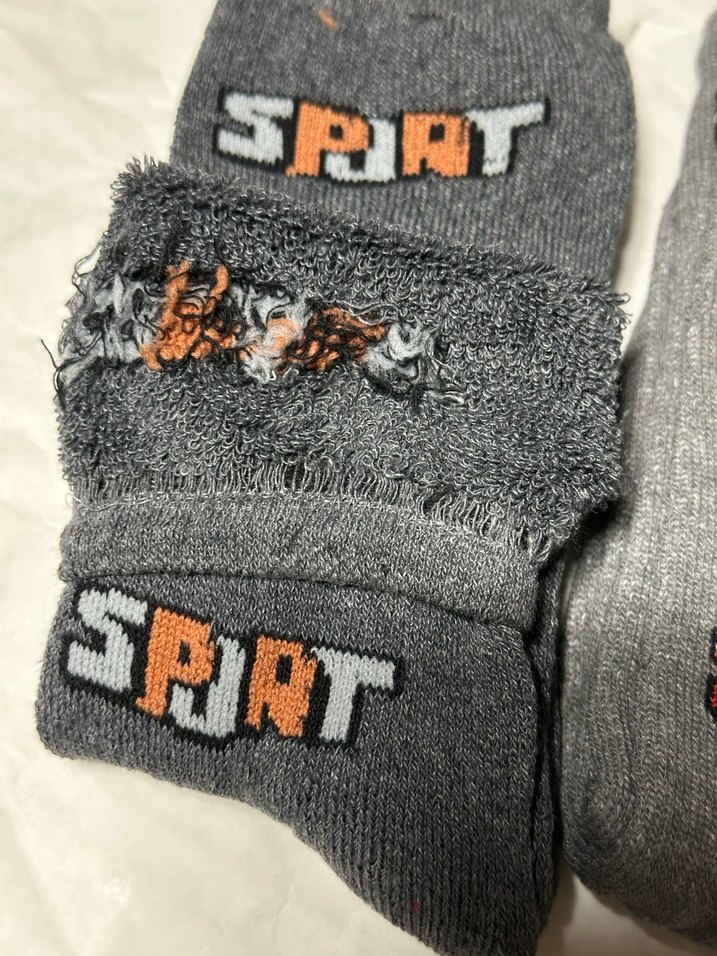 4lü havlu çocuk çorap - Görsel 5