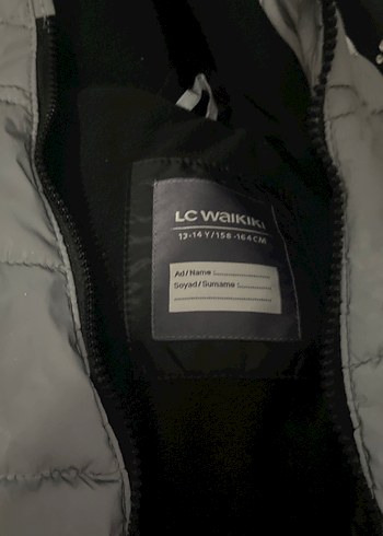 Gri Kapitone Fermuarlı Erkek Yelek - Görsel 2