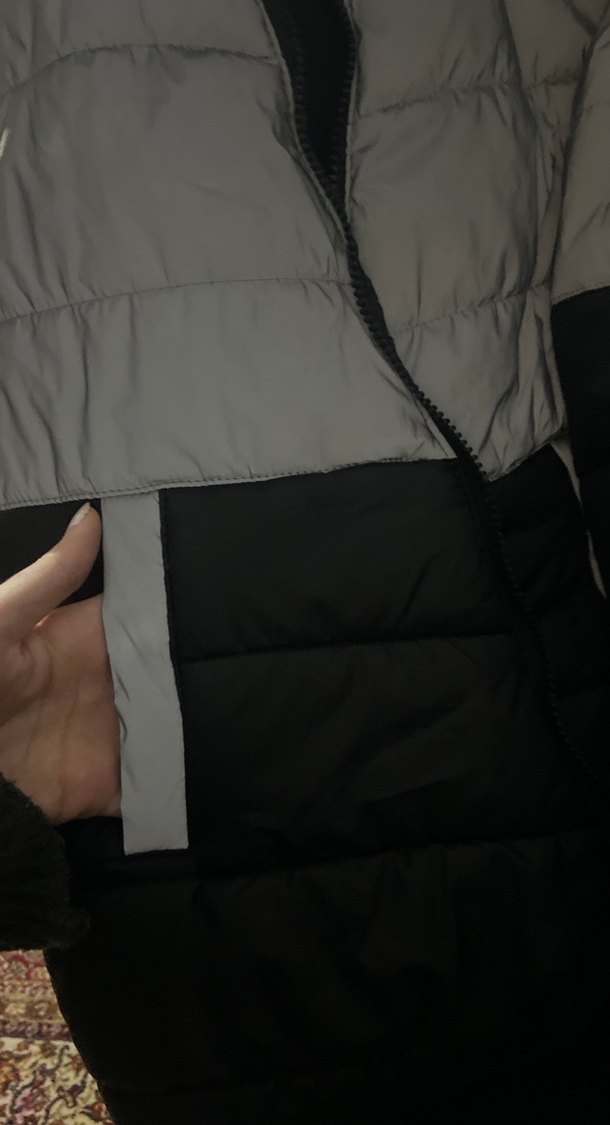 Gri Kapitone Fermuarlı Erkek Yelek - Görsel 4