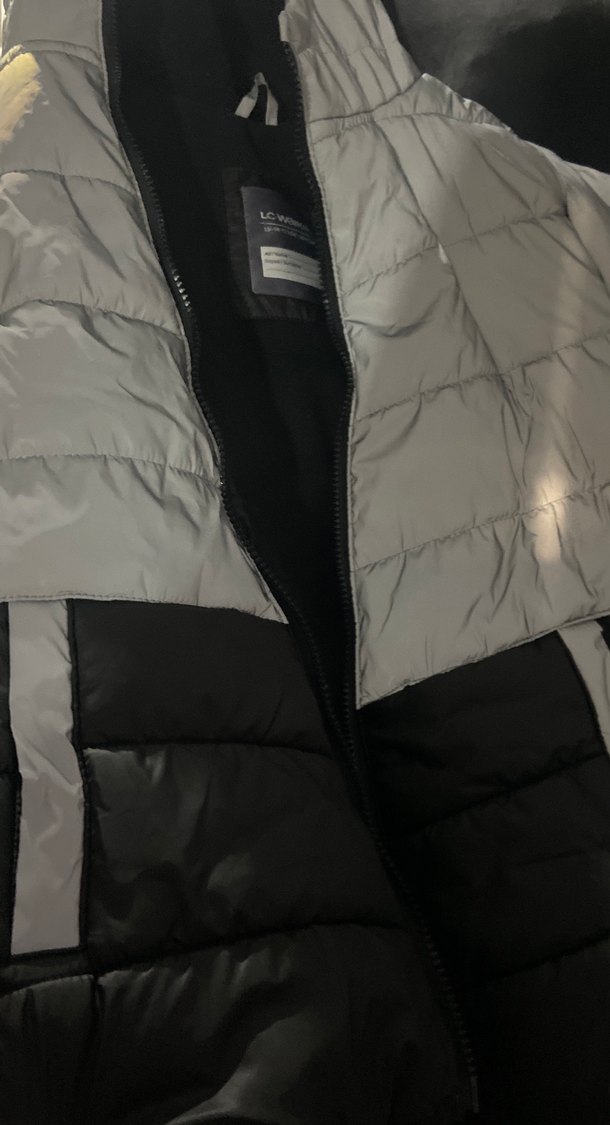 Gri Kapitone Fermuarlı Erkek Yelek - Görsel 3