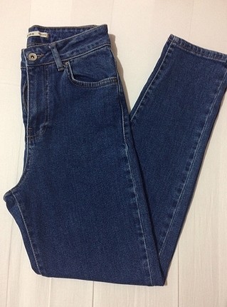 Yüksek bel mom jean