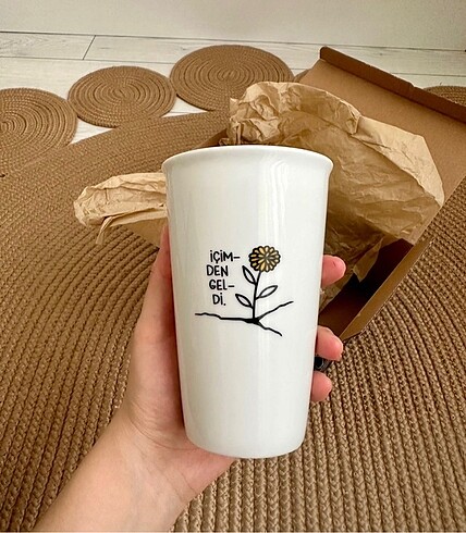 Beden beyaz Renk Paşabahçe Latte Bardağı