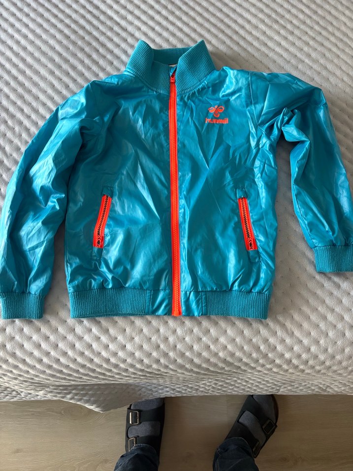 Erkek Çocuk Mavi Fermuarlı Street Wear Ceket - Görsel 5