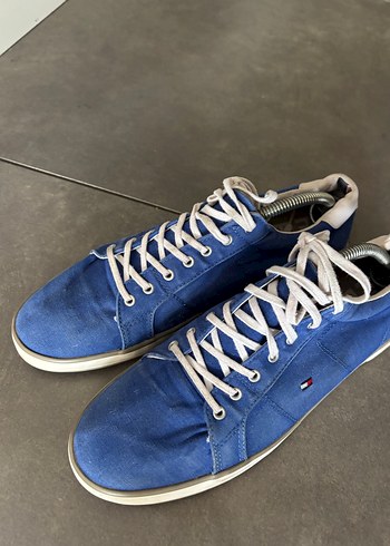 Tommy Erkek Mavi Denim Spor Ayakkabı - Görsel 2