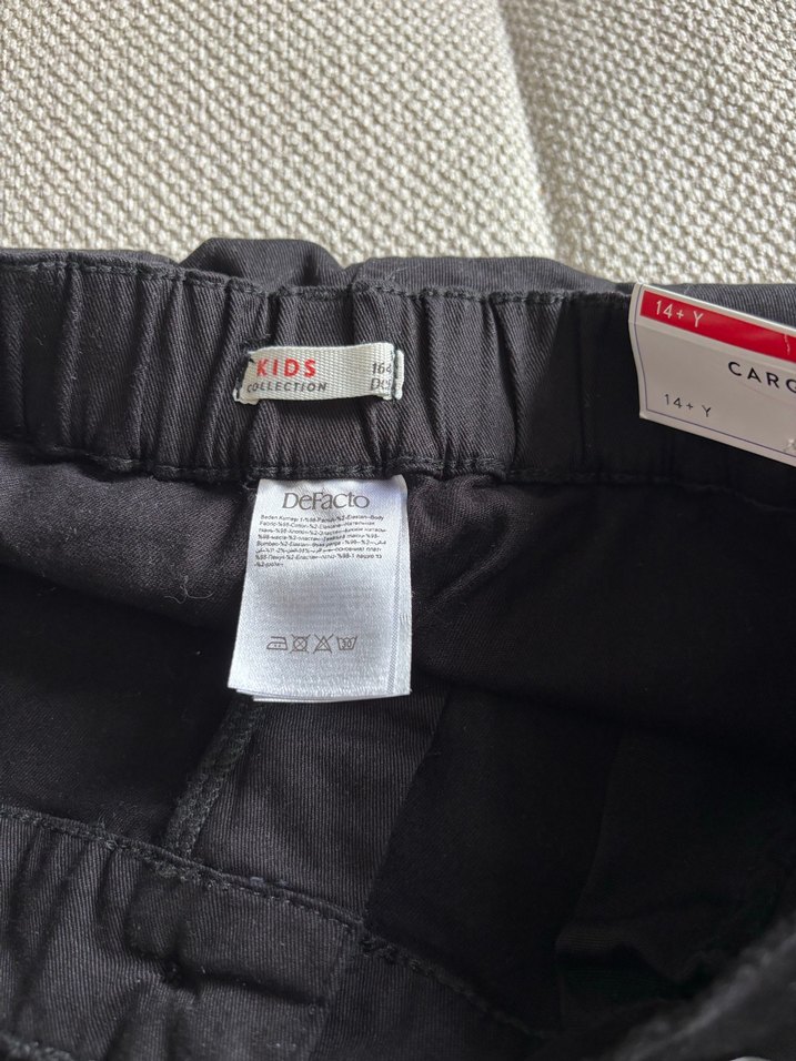 Erkek Siyah Kemerli Denim Pantolon - Görsel 4