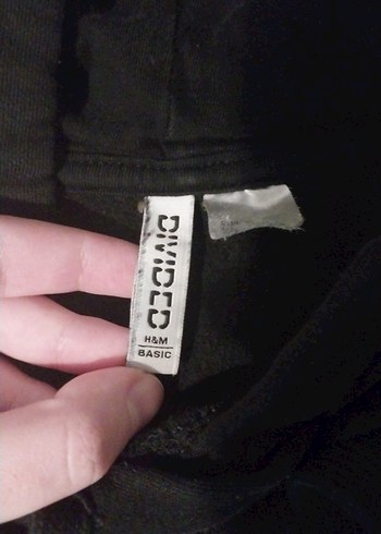 Kadın Siyah Kapüşonlu Sweatshirt - Görsel 2