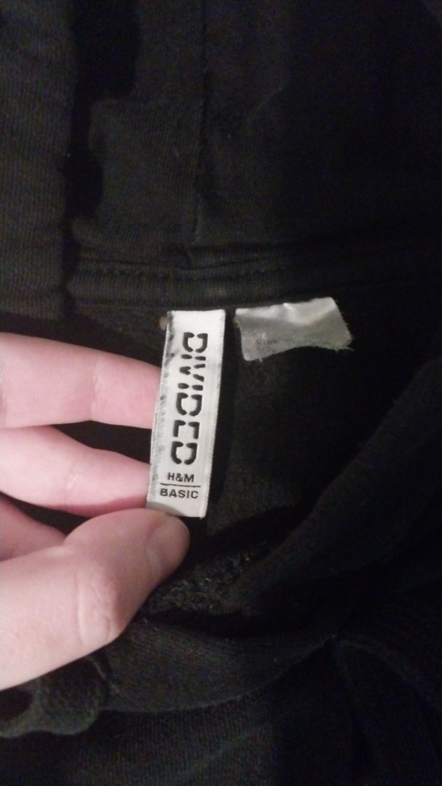 Kadın Siyah Kapüşonlu Sweatshirt - Görsel 2