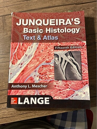 Junqueira?s ingilizce orijinal histoloji kitabı 15th edition.
