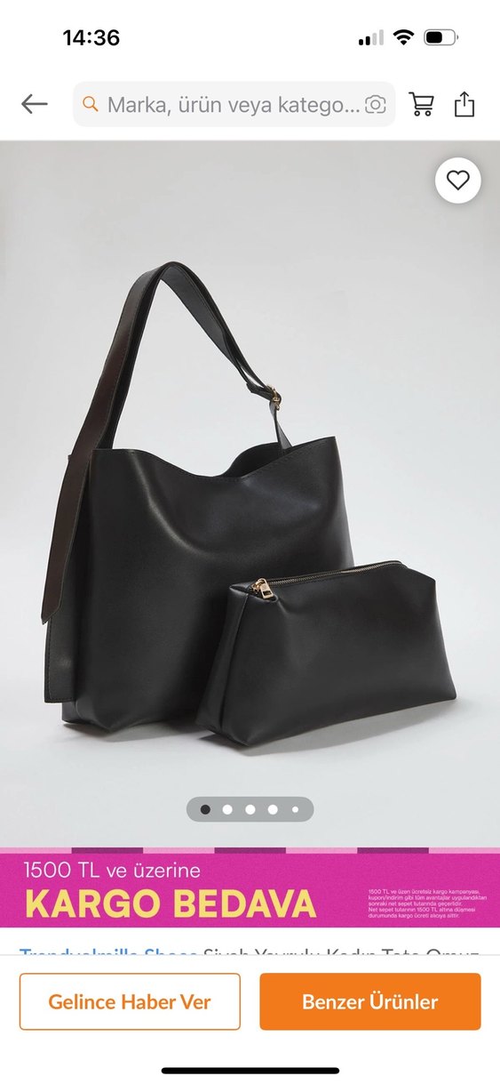 Trendyolmilla Shoes Siyah Yavrulu Kadin Tote Omuz
Çanta - Görsel 4