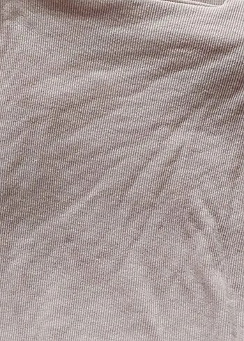 Kadın Krem Kare Yaka Fitilli Bluz - Görsel 5