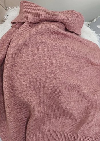 Trendyolmilla Gül Kurusu Yumusak Dokulu Carmen
Yaka Triko Kazak - Görsel 4