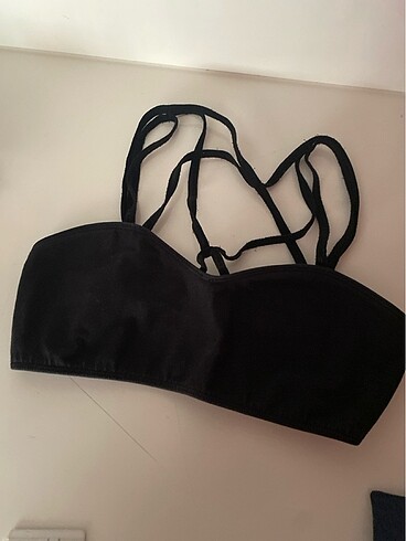 xs Beden Çapraz bant detaylı büstiyer