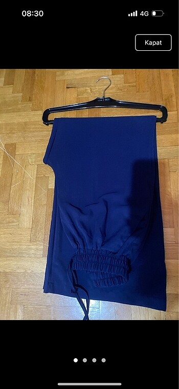Lacivert tensel pantolon yazlık