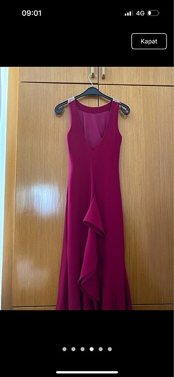 Mürdüm balık abiye - Görsel 3