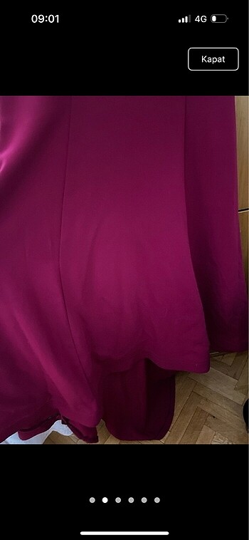 Mürdüm balık abiye - Görsel 5