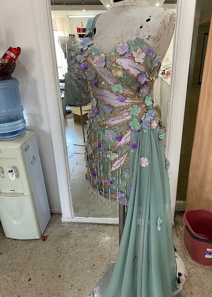 Kısa tasarım abiye izmir - Görsel 2