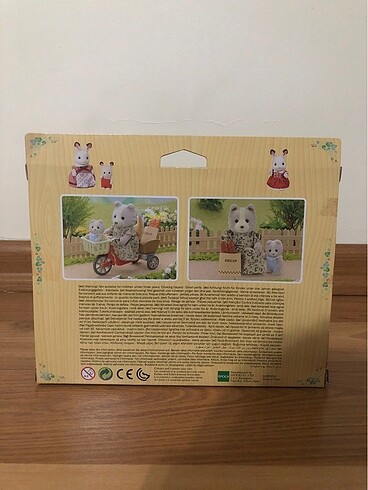 Beden Sylvanian families cycling with mother