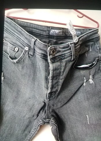 Zara Gri Regular Fit Erkek Kot Pantolon Zara Beden 42