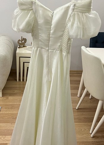 KREM RENGİ ÇOCUK ABİYE - Görsel 3