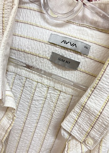 Diğer Avva Ekru Slim Fit Erkek Gomlek
