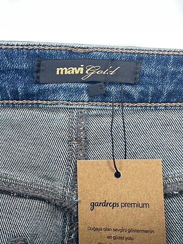 37 Beden mavi Renk Mavi Jeans Jean / Kot %70 İndirimli.