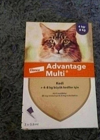 Elanco Advantage Multi Kedi Damlası 4-8 kg