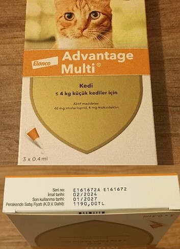 Kedi iç dış parazit