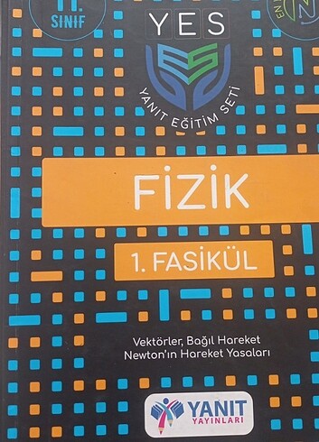 Yanıt yayınları 11. Sınıf fizik 