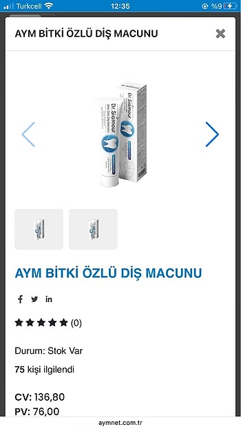 Bitki özlü diş macunu