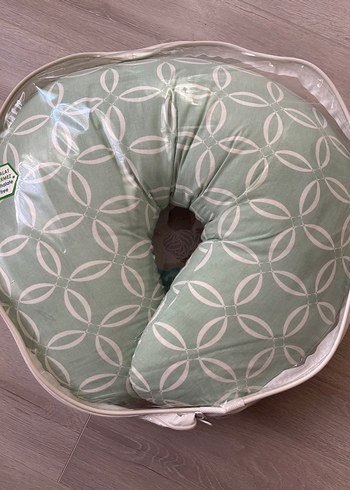 Turkuaz Desenli Emzirme ve Destek Minderi - Görsel 2