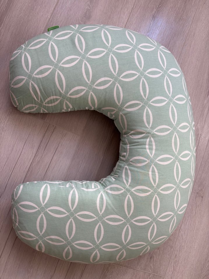 Turkuaz Desenli Emzirme ve Destek Minderi - Görsel 3