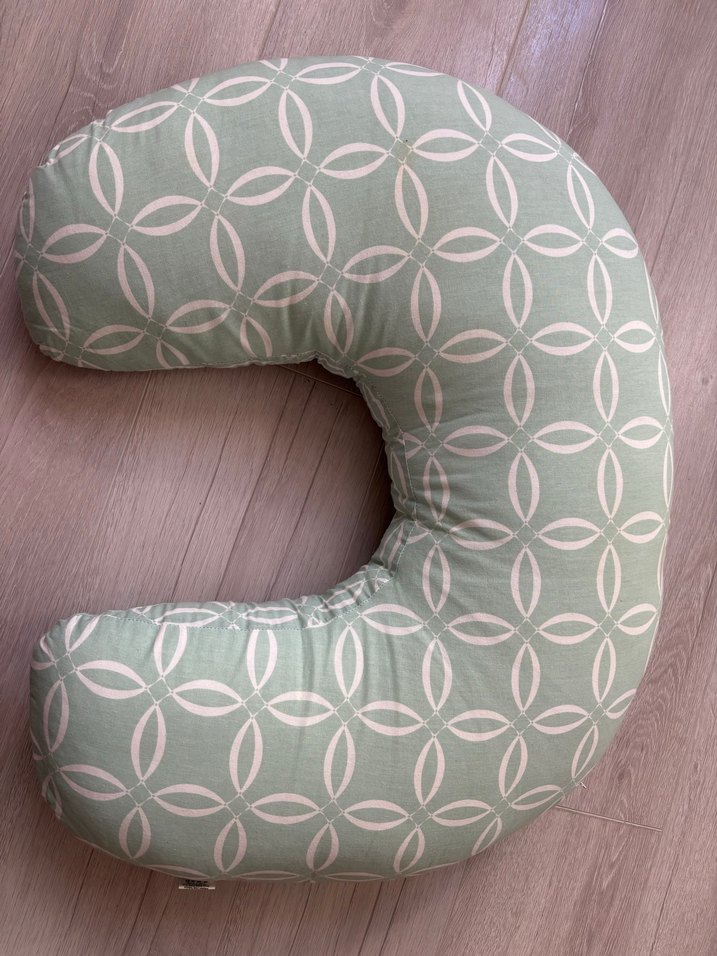 Turkuaz Desenli Emzirme ve Destek Minderi - Görsel 4