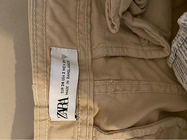 xs Beden Zara pantolon