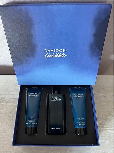 DAVIDOFF COOL WATER ERKEK PARFÜM SETİ