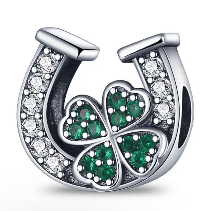 Yonca ve Nal Gümüş Charm - Görsel 3