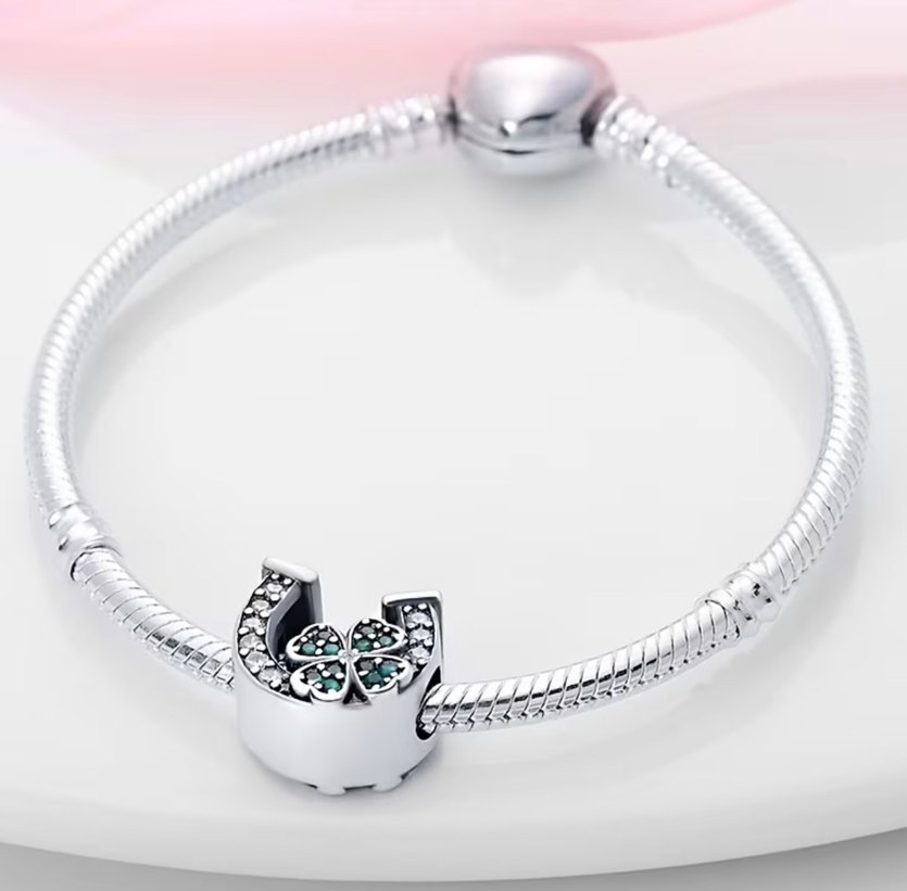 Yonca ve Nal Gümüş Charm - Görsel 5