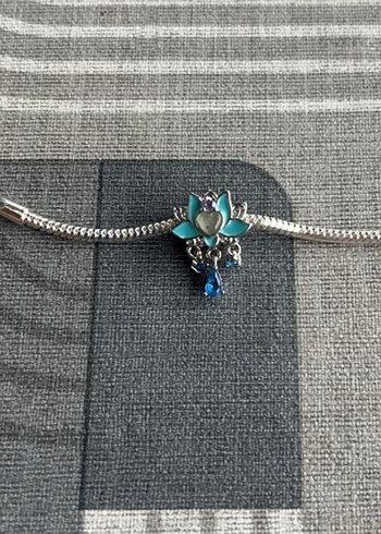 Lotus Gümüş Charm - Görsel 5