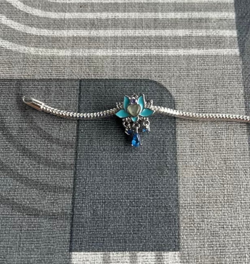 Lotus Gümüş Charm - Görsel 5