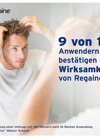 Regaine Erkek Köpüğü Minoxidil 60g 3'lü Paket - Görsel 4