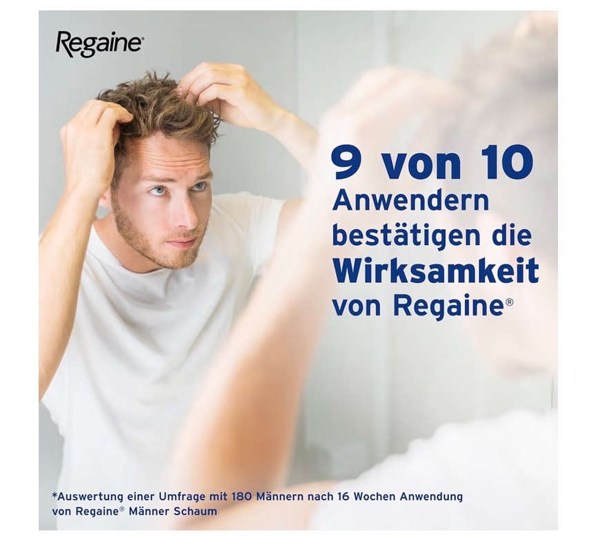 Regaine Erkek Köpüğü Minoxidil 60g 3'lü Paket - Görsel 4