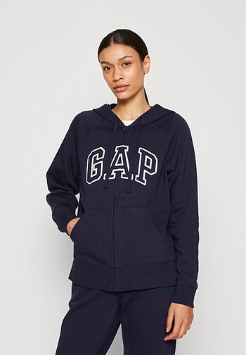 s Beden lacivert Renk GAP lacivert fermuarli sweatshirt Small