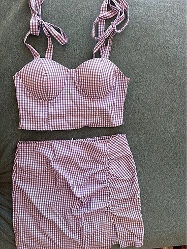 Takim yazlik etek - crop