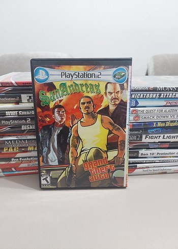 GTA San Andreas Ps2 Oyunu - Görsel 2