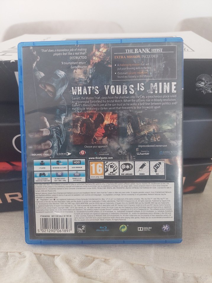 Thief PS4 PS5 Oyunu - Görsel 2