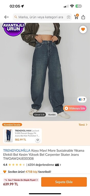34 Beden Milla jean