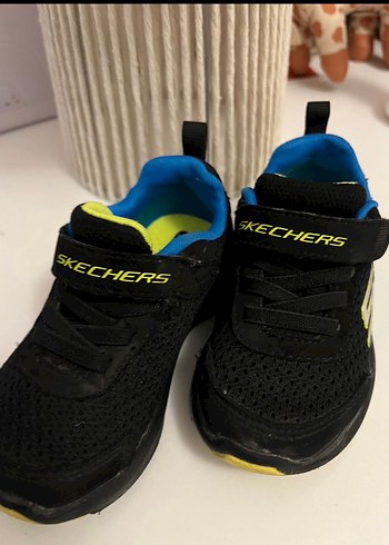Skechers Erkek Çocuk Sarı Siyah Spor Ayakkabı