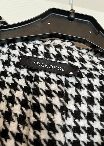 Gri Ekoseli Uzun Kollu Kadın Gömlek - Görsel 3