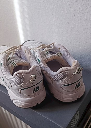 New Balance Beyaz Gri Kadın Sneaker - Görsel 4