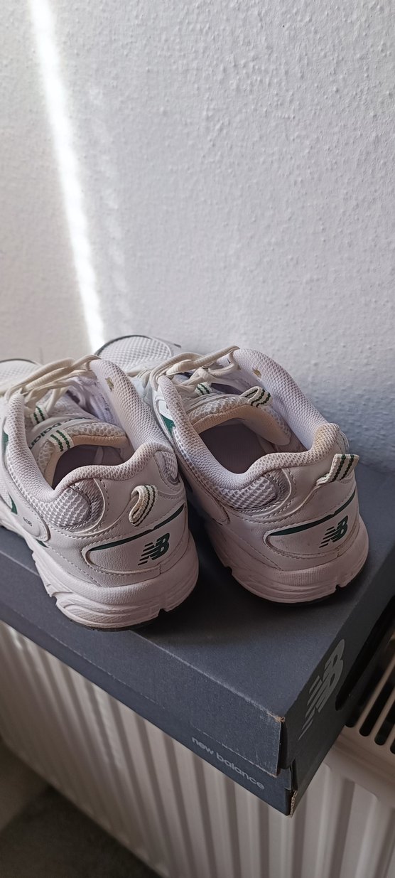 New Balance Beyaz Gri Kadın Sneaker - Görsel 4